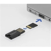 Delock USB 2.0 kártyaolvasó Micro SD memóriakártyákhoz