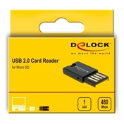 Delock USB 2.0 kártyaolvasó Micro SD memóriakártyákhoz