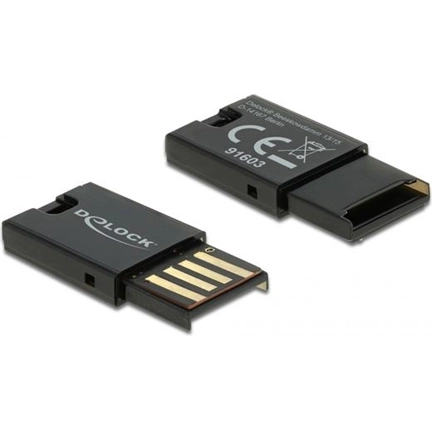 Delock USB 2.0 kártyaolvasó Micro SD memóriakártyákhoz