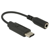 Delock USB C bementi Stereo Jack kimeneti audio adapter - 14 cm