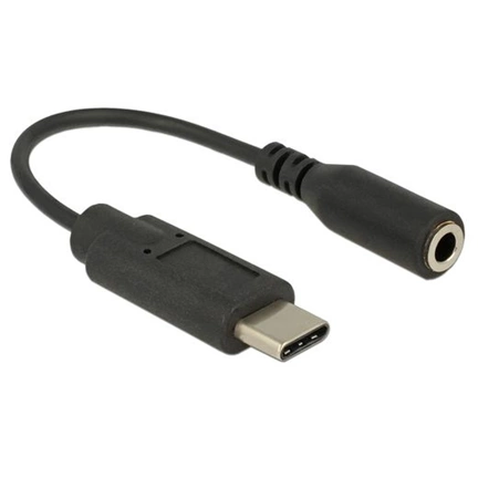 Delock USB C bementi Stereo Jack kimeneti audio adapter - 14 cm
