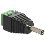Delock adapter DC 1.3 x 3.5 mm apa > Terminal Block 2 pin (3 év)
