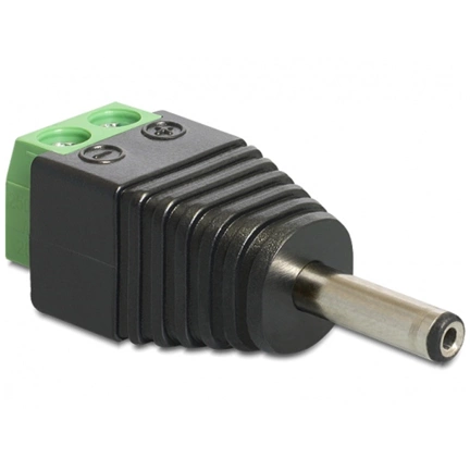 Delock adapter DC 1.3 x 3.5 mm apa > Terminal Block 2 pin (3 év)