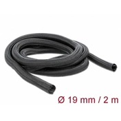 Delock fonott önzáródó kábelharisnya (2m x 19mm) fekete