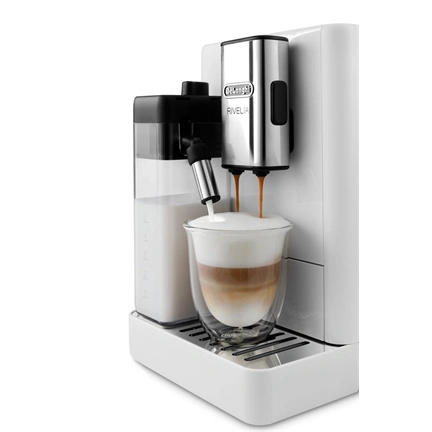 Delonghi EXAM440.55.W Rivelia Arctic White  Automata kávéfőző