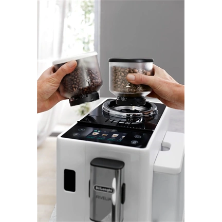 Delonghi EXAM440.55.W Rivelia Arctic White  Automata kávéfőző