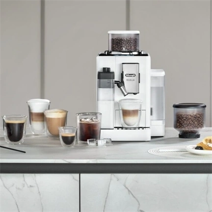 Delonghi EXAM440.55.W Rivelia Arctic White  Automata kávéfőző