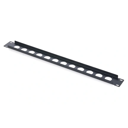 Digitus 1U rack panel for 12 x D-Type modules