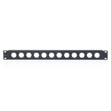 Digitus 1U rack panel for 12 x D-Type modules