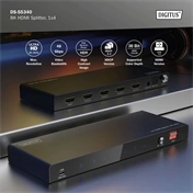 Digitus 8K HDMI Splitter Black