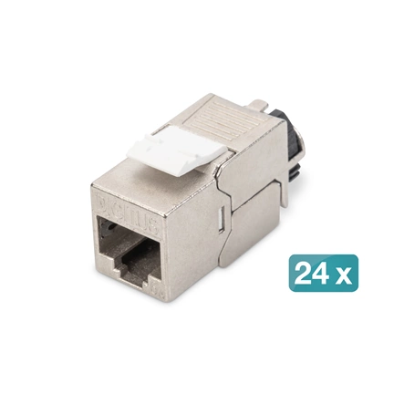 Digitus CAT 6A Keystone Jack, shielded