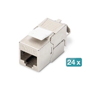 Digitus CAT 6A Keystone Jack, shielded,Re-embedded