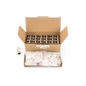 Digitus CAT 6A Keystone Jack, shielded,Re-embedded