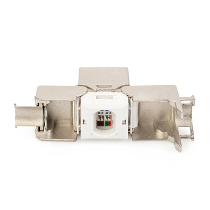 Digitus CAT 6A Keystone Jack, shielded,Re-embedded