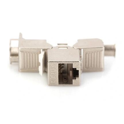 Digitus CAT 6A Keystone Jack, shielded,Re-embedded
