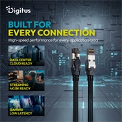 Digitus CAT 8.1 S/FTP patch kábel, 5 m, 10 db