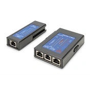 Digitus DN-14001-2 hálózati kábelteszter Black