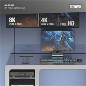 Digitus DS-55339 8K HDMI Splitter