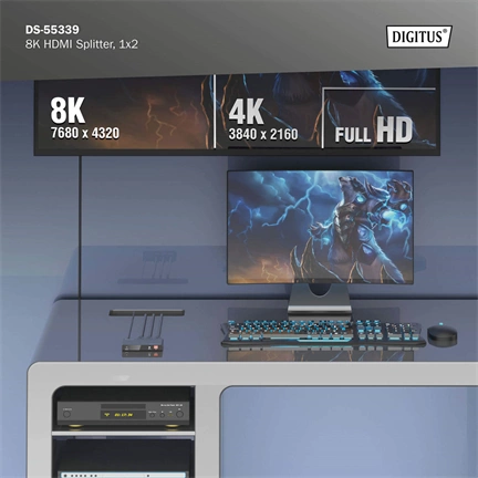 Digitus DS-55339 8K HDMI Splitter