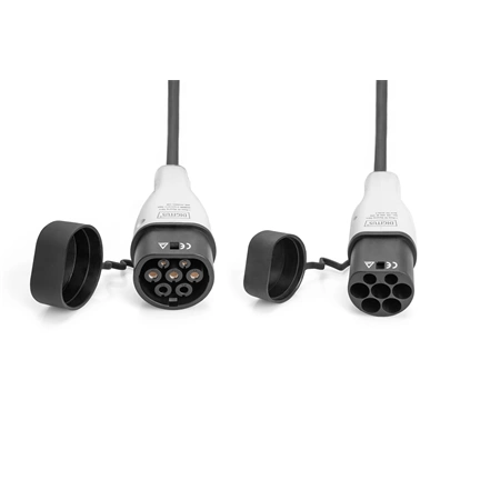 Digitus EV charging cable type 2 to type 2 5m Black