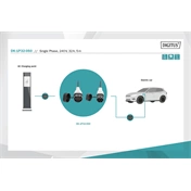 Digitus EV charging cable type 2 to type 2 5m Black