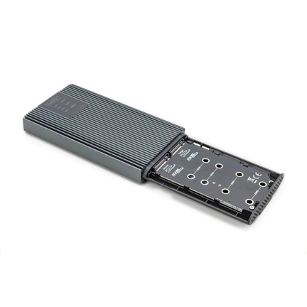 Digitus NVMe Clonestation NVMe 20Gbits USB3.2 Gen2 Aluminium
