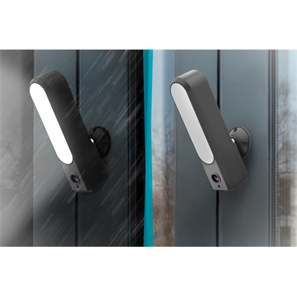Digitus Smart Full HD Outdoor Camera with LED Floodlight WiFi + Voice Control