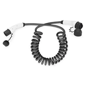 Digitus Spiral EV charging cable Type 2 to Type 2 10m Black
