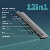 Digitus USB-C 8K docking station 12-port