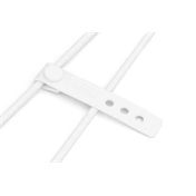 Digitus USB-C Silicone charging cable USB-C to USB-C USB 2.0 60W 0,5m White