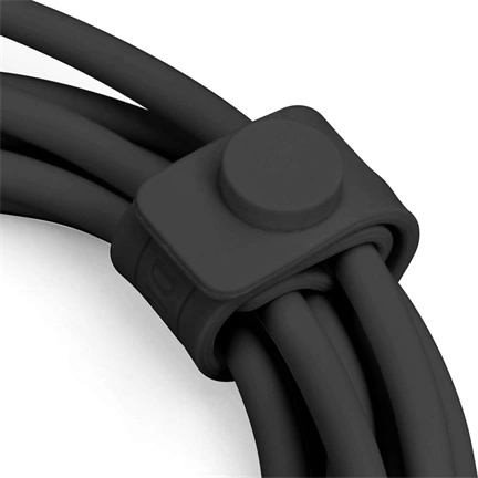 Digitus USB-C Silicone charging cable USB-C to USB-C USB 2.0 60W 1m Black