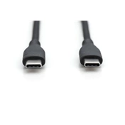 Digitus USB-C Silicone charging cable USB-C to USB-C USB 2.0 60W 2m Black