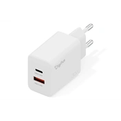 Digitus USB GaN töltő 30W, 1 db USB-C, 1 db USB-A