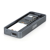 Digitus USB M.2 hard disk enclosure SSD external NVMe  20Gbps USB 3.2 Gen2x2 aluminum