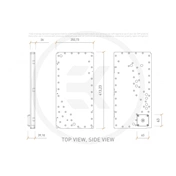 EK Water Blocks EK-Classic DP Front PC-O11D D-RGB + SPC PWM Dist