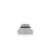 EK Water Blocks EK-Quantum Torque Surface Port Adapter - Satin Titanium