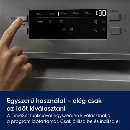 ELECTROLUX E52SD110SW Mosogatógép, 13 terítékes, AirDry technológis, 60cm, Fehér