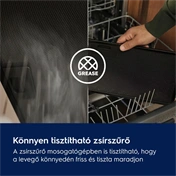 ELECTROLUX LFP326S LEDLights Beépíthető Teleszkópos páraelszívó, 60cm, Inox
