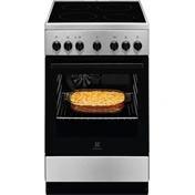 ELECTROLUX LKR562055X Kerámialapos tűzhely, Termosztát, sütő:58L, grill, 50x60cm, Inox