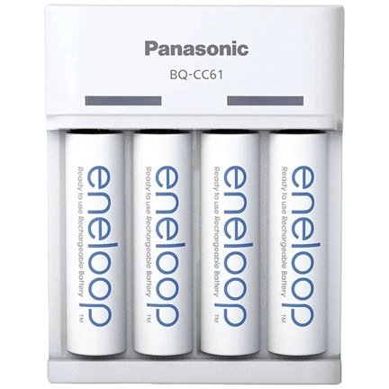 ENELOOP Basic USB elemtöltő + 4db 2000mAh AA elem