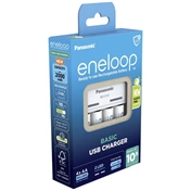 ENELOOP Basic USB elemtöltő + 4db 2000mAh AA elem