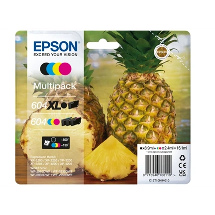 EPSON 604XL Multipack (BK/C/M/Y)