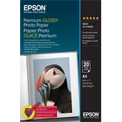 EPSON Premium Glossy A4 255g 20db
