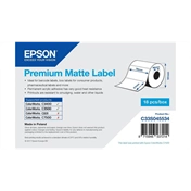 EPSON Premium Matte Label 76 x 51mm, 650 lab
