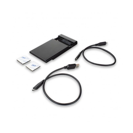 EWENT USB-C 3.1 Gen2 csavarmentes ház 2,5"-es SATA HDD-hez/SSD-hez