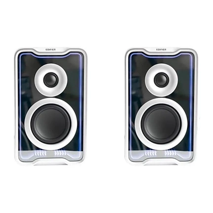 Edifier QR30 2.0 asztali aktív Bluetooth hangszóró, fehér