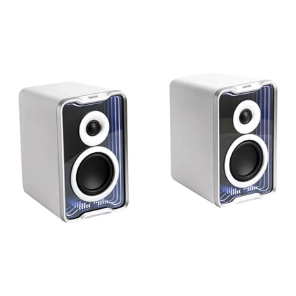 Edifier QR30 2.0 asztali aktív Bluetooth hangszóró, fehér