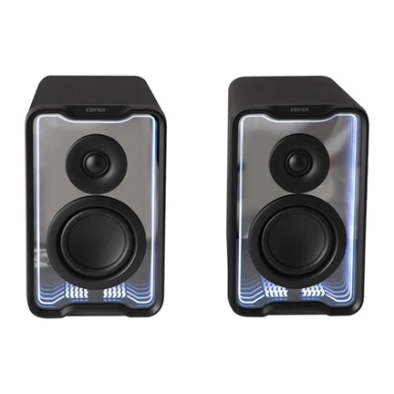 Edifier QR30 2.0 asztali aktív Bluetooth hangszóró, fekete