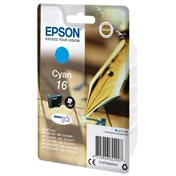 Epson 16 - 3.1 ml - cyan - original - blister with RF alarm - ink cartridge - for WorkForce WF-2010, 2510, 2520, 2530, 2