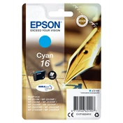 Epson 16 - 3.1 ml - cyan - original - blister with RF alarm - ink cartridge - for WorkForce WF-2010, 2510, 2520, 2530, 2